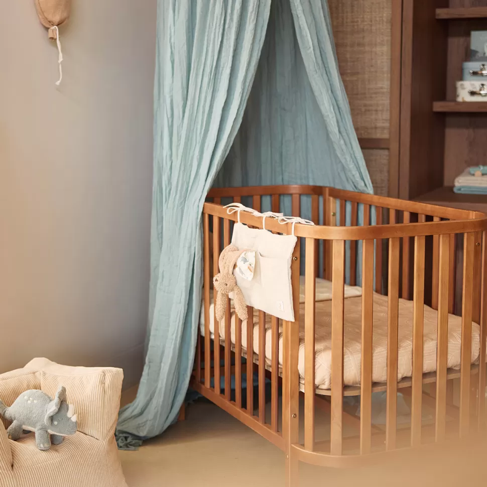 Jollein Literie Bébé>Ciel de Lit Vintage Sea Green - 155 cm
