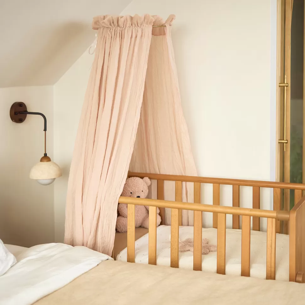 Jollein Literie Bébé>Ciel de Lit Vintage Wild Rose - 155 cm