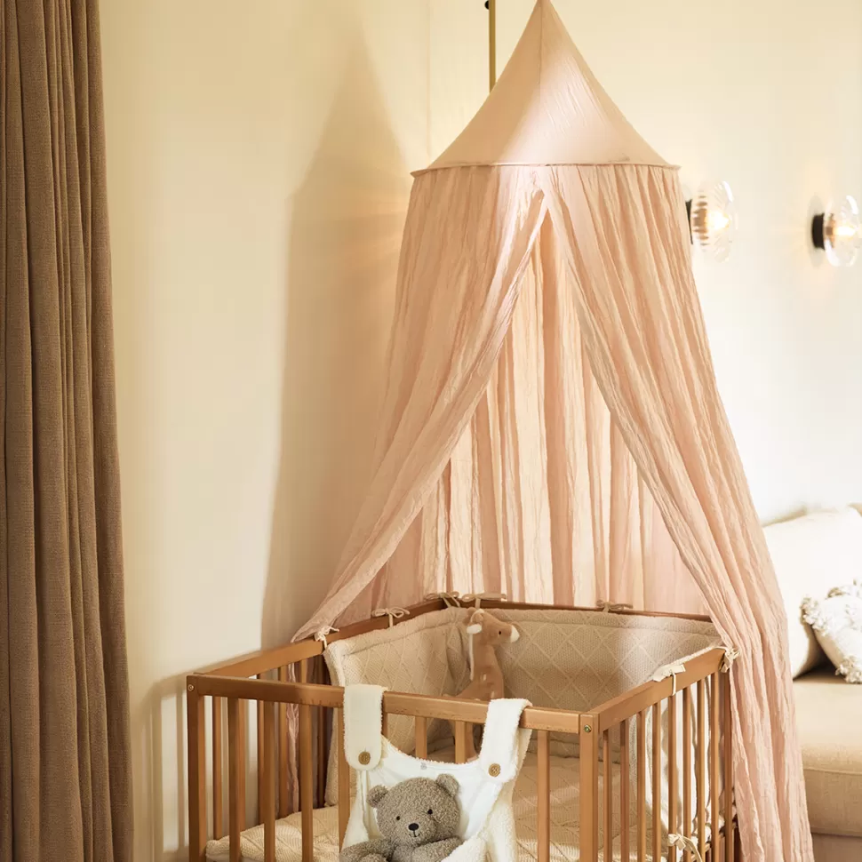 Jollein Literie Bébé>Ciel de Lit Vintage Wild Rose - 245 cm