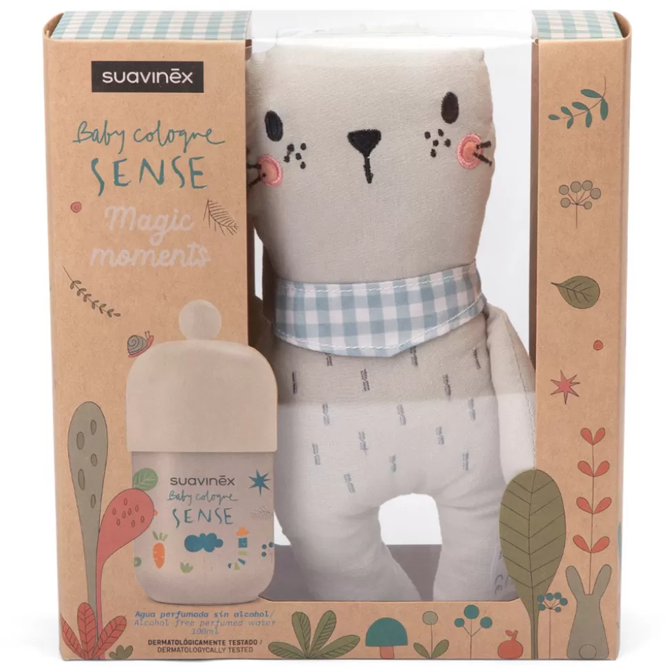 Enfant Suavinex Cosmétique Enfant>Coffret Baby Cologne Sense et Peluche - 100 ml