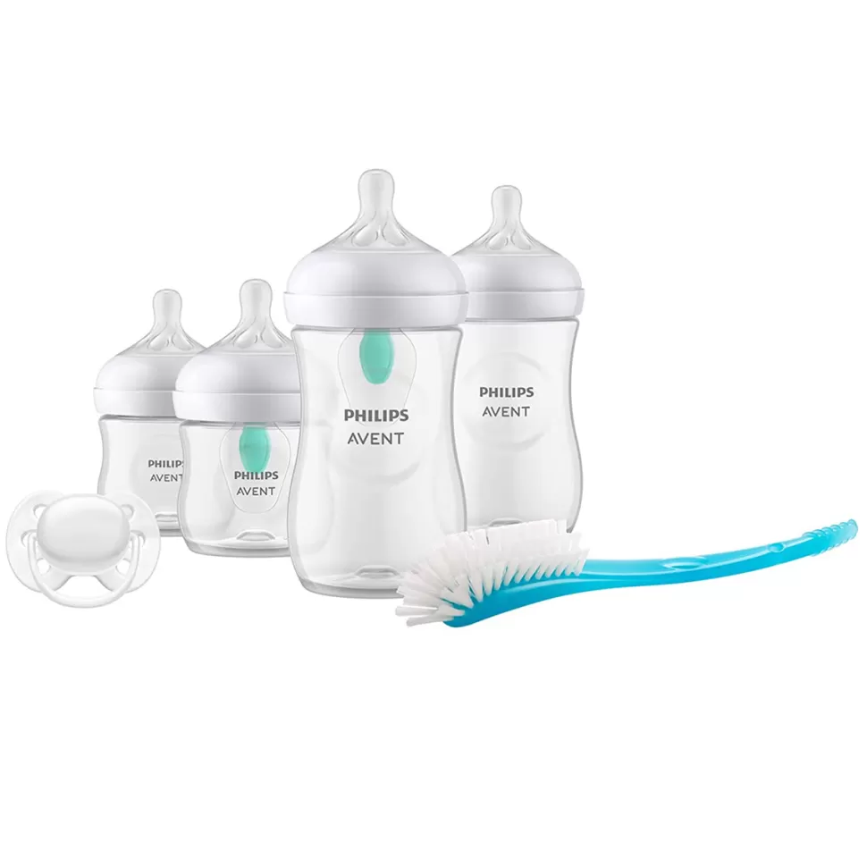 Philips Avent Biberonnerie>Coffret Cadeau Nouveau-Né Natural Response Anti-colic - 125 et 260 ml