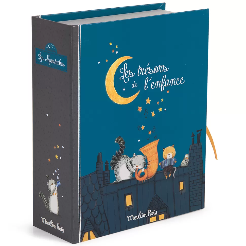 Moulin Roty Décoration>Coffret de Naissance - Les Moustaches