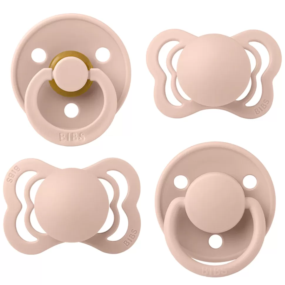 Bibs Succion>Coffret d'Essai Tétines - Blush