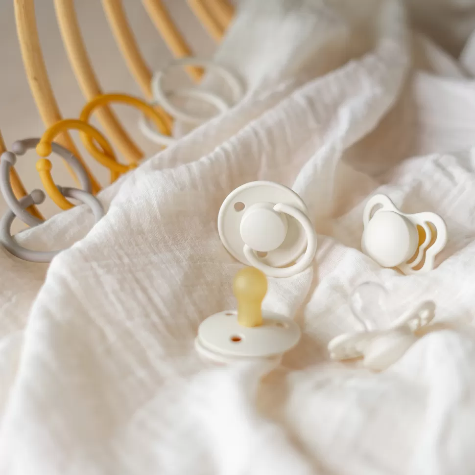 Bibs Succion>Coffret d'Essai Tétines - Ivory