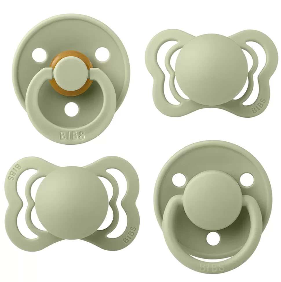Bibs Succion>Coffret d'Essai Tétines - Sauge