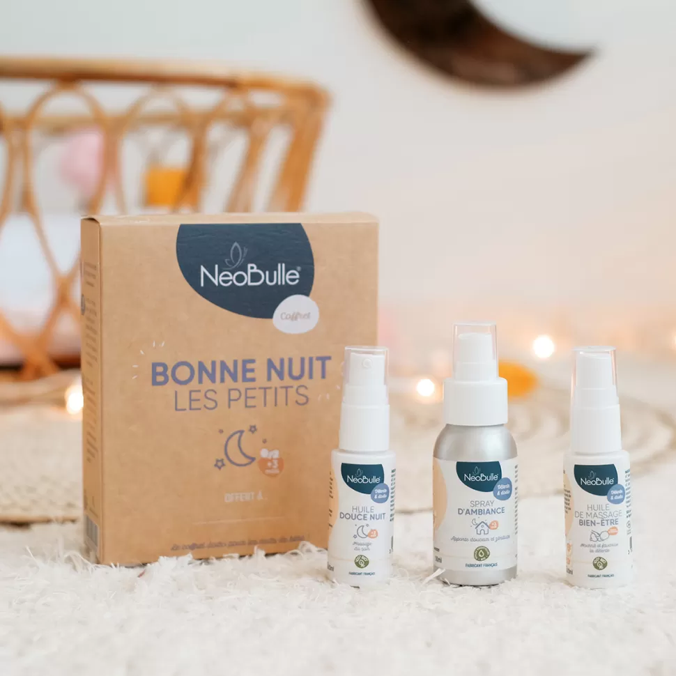 Enfant Neobulle Cosmétique Enfant>Coffret Détente et Sommeil Paisible - Bonne Nuit les Petits