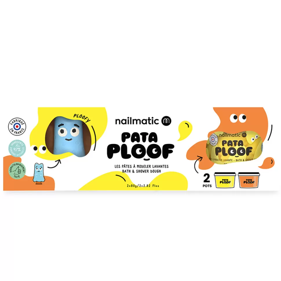 Enfant Nailmatic Cosmétique Enfant>Coffret Duo Pataploof - Orange et Jaune