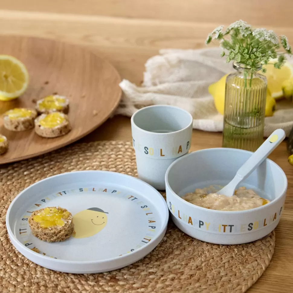 LÄSSIG Repas>Coffret Repas 4 Pièces Happy Fruits - Citron