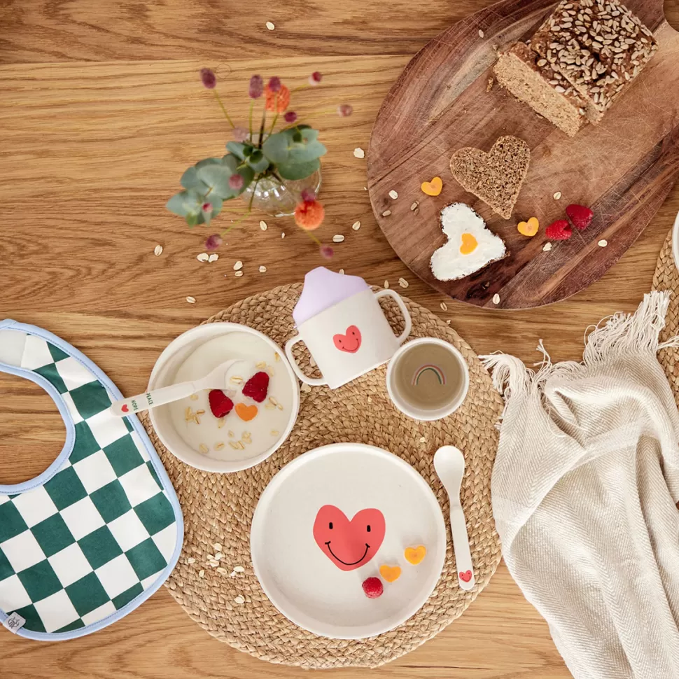 LÄSSIG Repas>Coffret Repas 4 Pièces Happy Rascals - Coeur