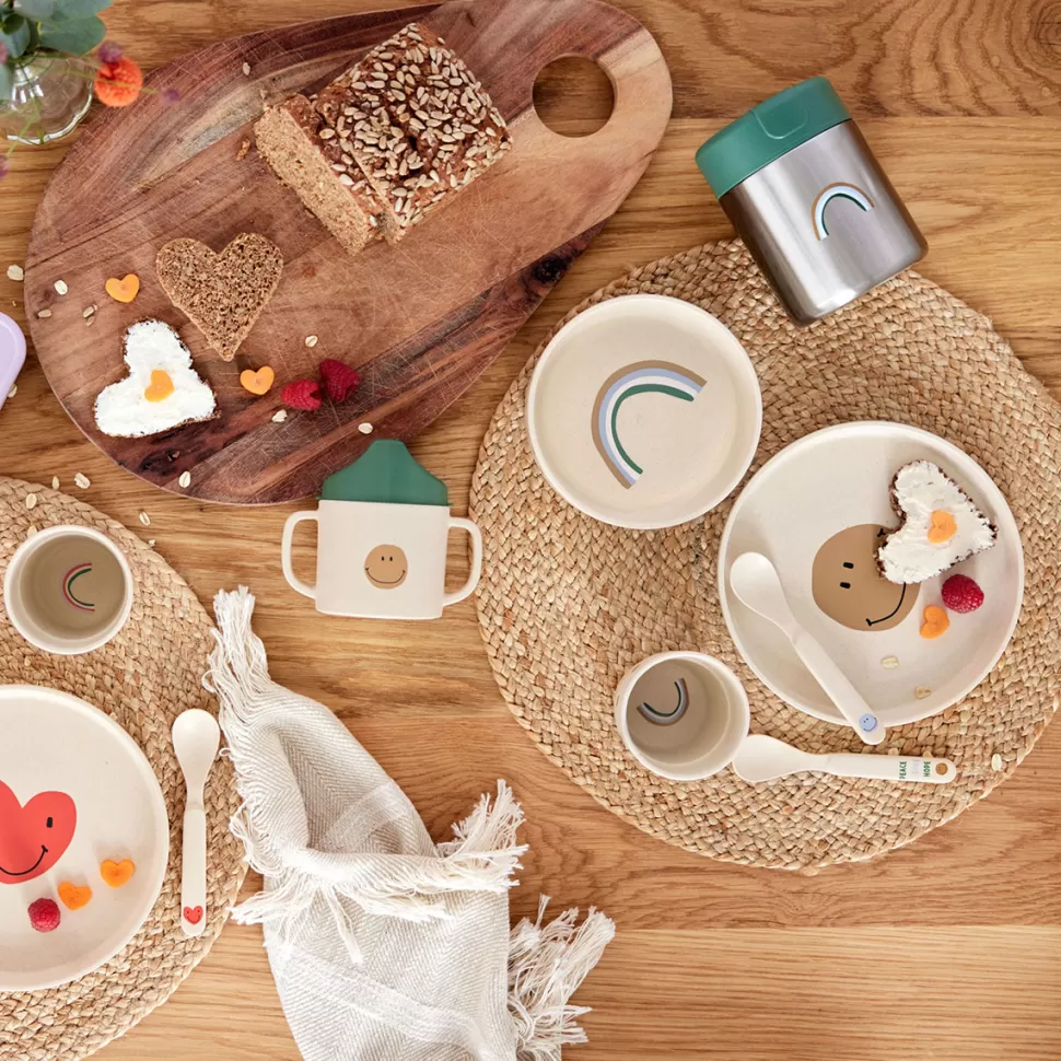 LÄSSIG Repas>Coffret Repas 4 Pièces Happy Rascals - Smile