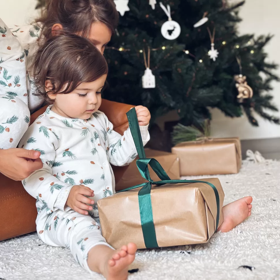 Bonjour Little Body & Pyjama>Combinaison Jour et Nuit Velours Pine - 18 Mois