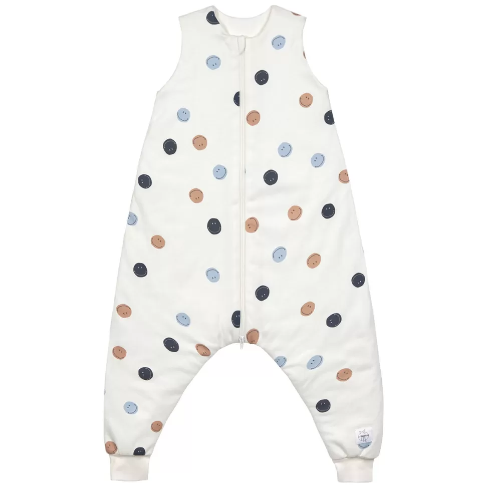 LÄSSIG Gigoteuse>Combinaison pour Dormir Smile Blanc Cassé - 1/2 Ans