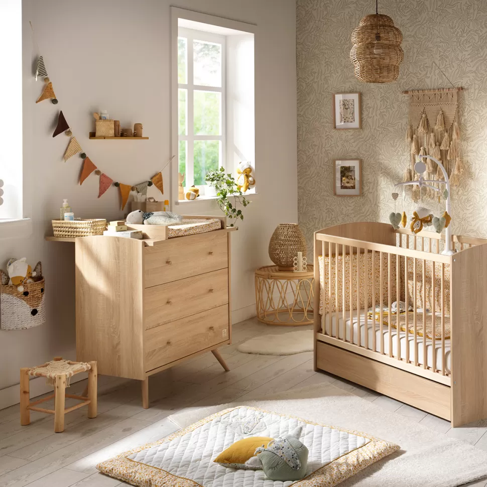 Sauthon Meuble Bébé>Commode et Plan à Langer Access - Bois