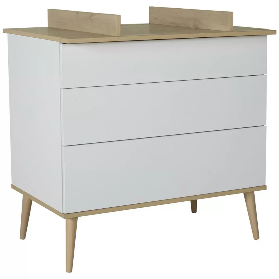 Quax Meuble Bébé>Commode et Plan à Langer Flow - White