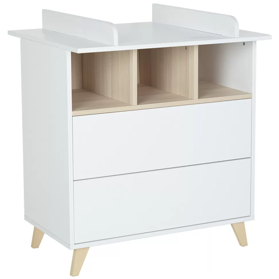 Quax Meuble Bébé>Commode et Plan à Langer Loft - White