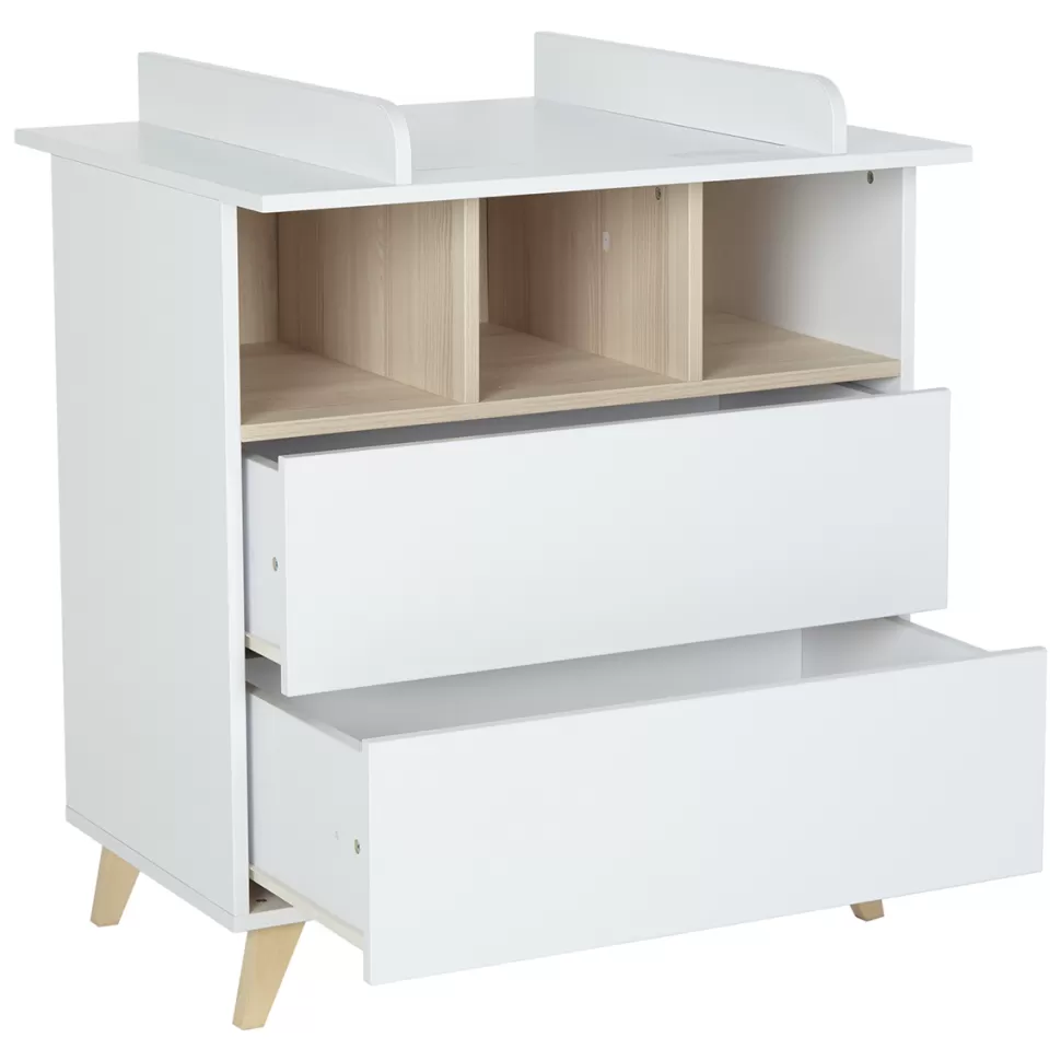 Quax Meuble Bébé>Commode et Plan à Langer Loft - White