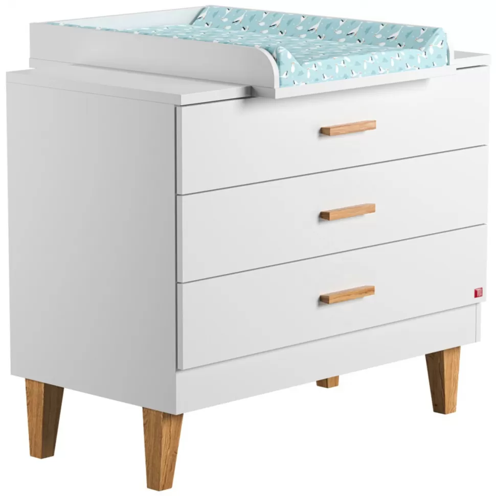 Vox Meubles Meuble Bébé>Commode et Plan à Langer Lounge - Blanc