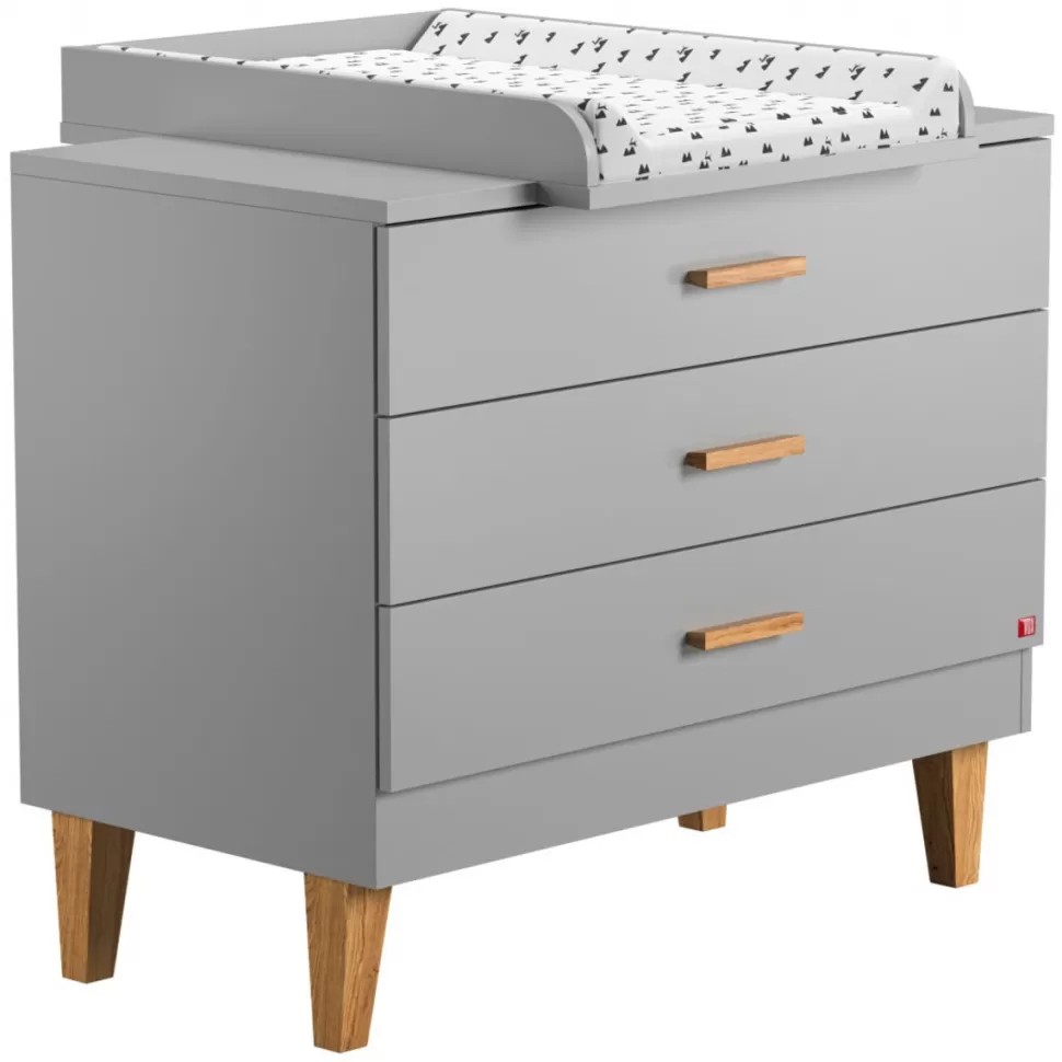 Vox Meubles Meuble Bébé>Commode et Plan à Langer Lounge - Gris