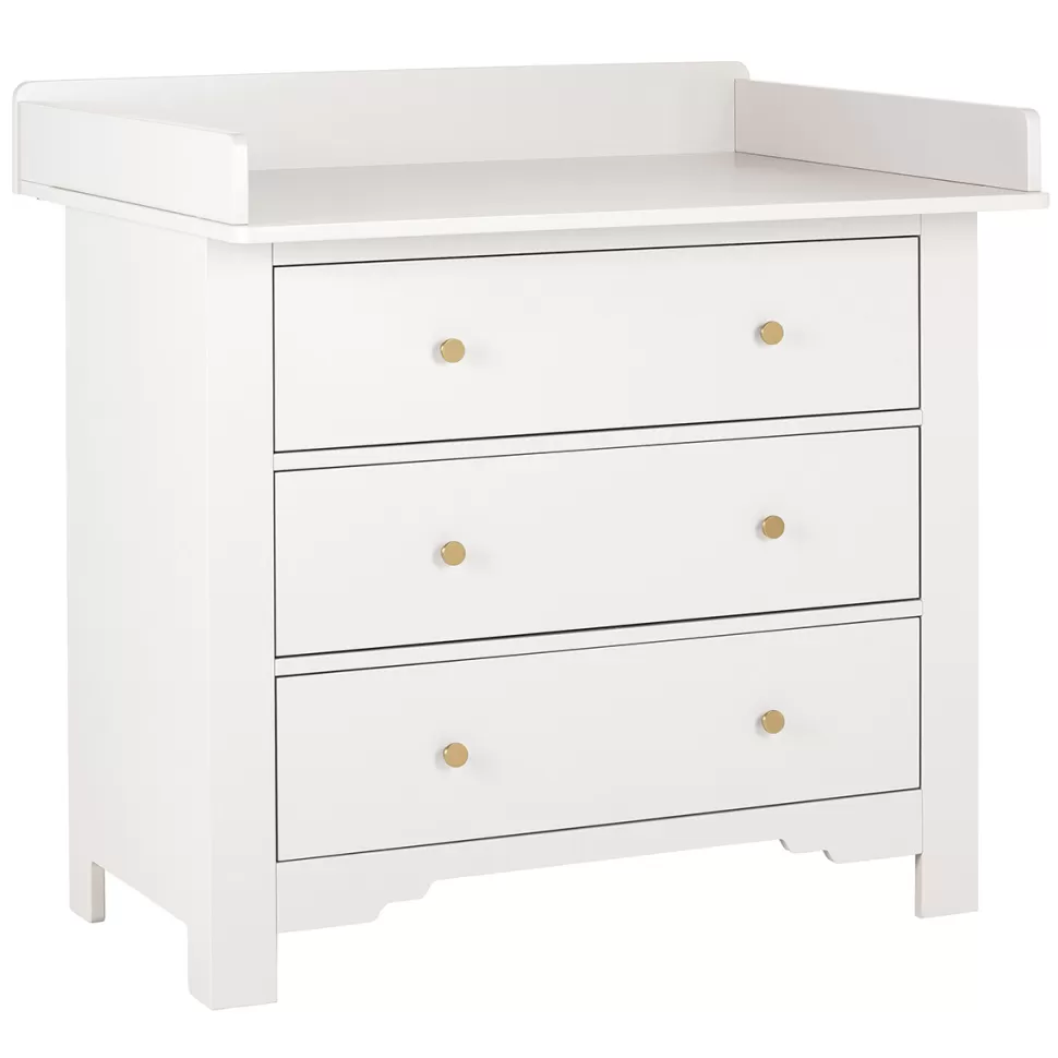 Maison Charlotte Meuble Bébé>Commode et Plan à Langer Montmartre - Blanc
