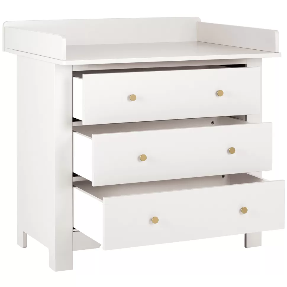 Maison Charlotte Meuble Bébé>Commode et Plan à Langer Montmartre - Blanc