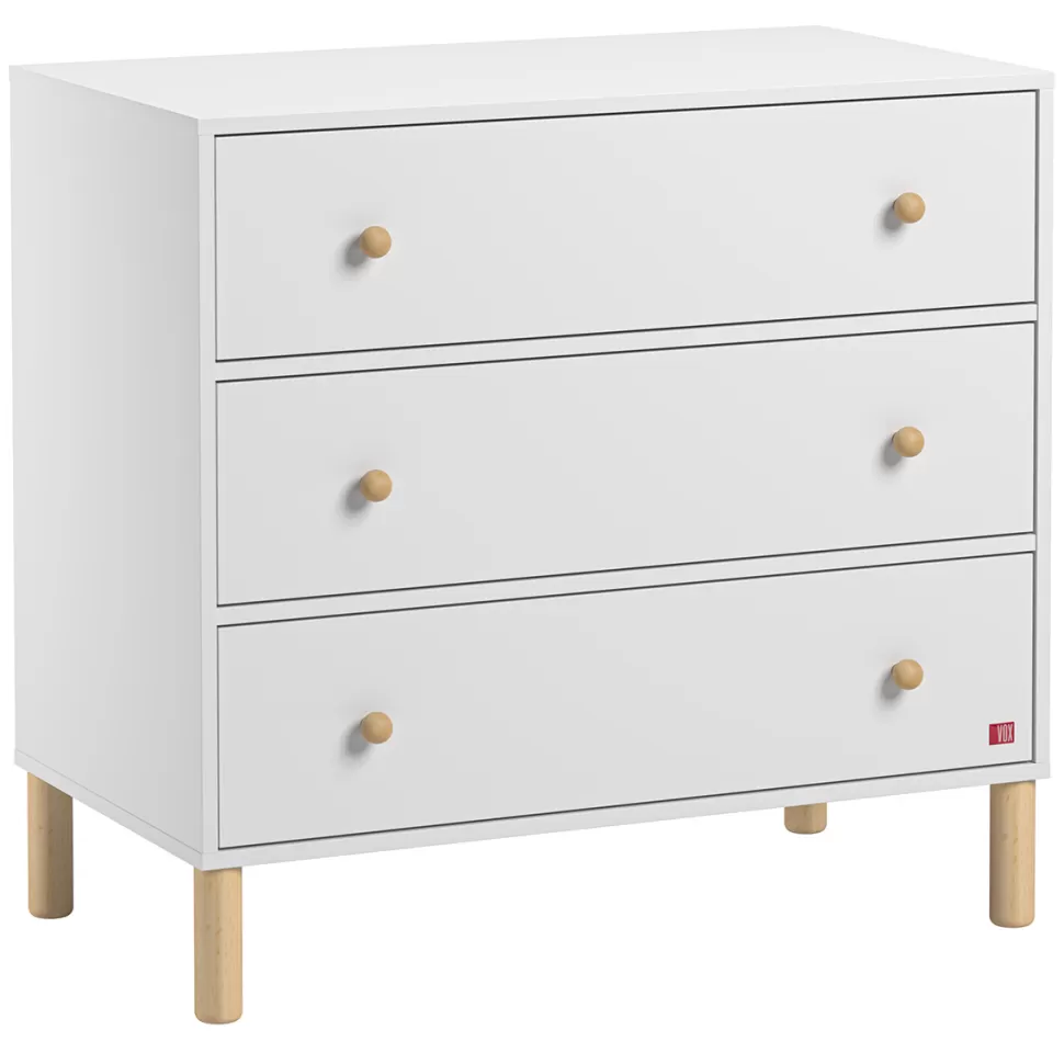 Vox Meubles Meuble Bébé>Commode et Plan à Langer Tela - Blanc