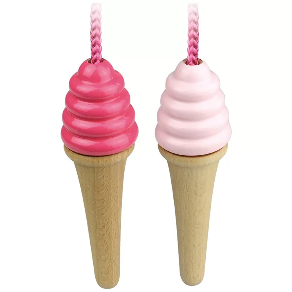 Vilac Mes Premiers Jouets>Corde à Sauter Crème Glacée - Rose