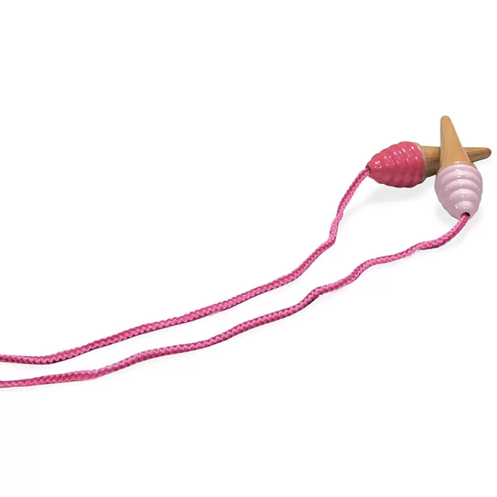 Vilac Mes Premiers Jouets>Corde à Sauter Crème Glacée - Rose