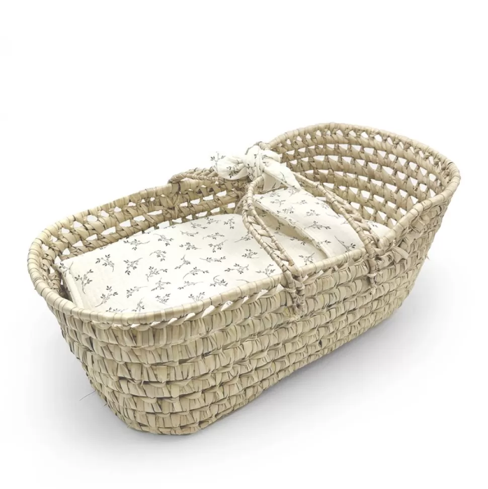 Babyshower Mes Premiers Jouets>Couffin pour Poupée - Olive Bloom