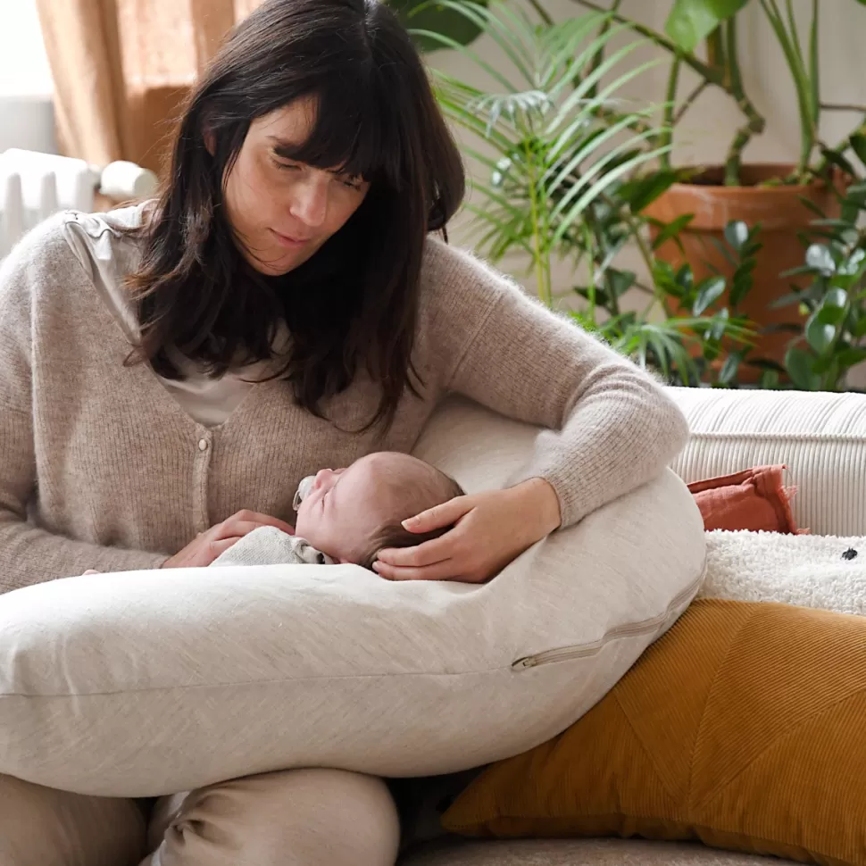 BÉABA Allaitement>Coussin d'Allaitement Big Flopsy Lin - Natural