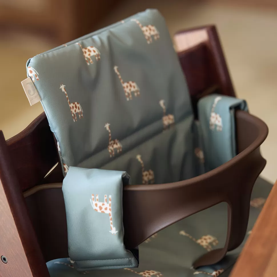 Jollein Repas>Coussin de Chaise Haute - Jungle Jambo Giraffe