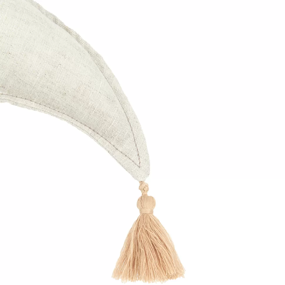 Nobodinoz Décoration>Coussin Lune L1N0 - Greige
