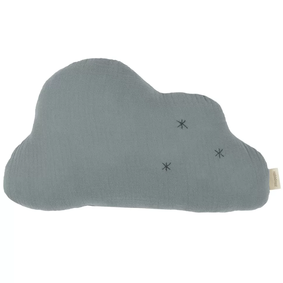 Nobodinoz Décoration>Coussin Nuage Wabi Sabi - Azure