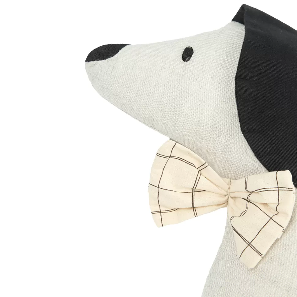 Nobodinoz Décoration>Coussin Toby le Chien L1N0 - Greige
