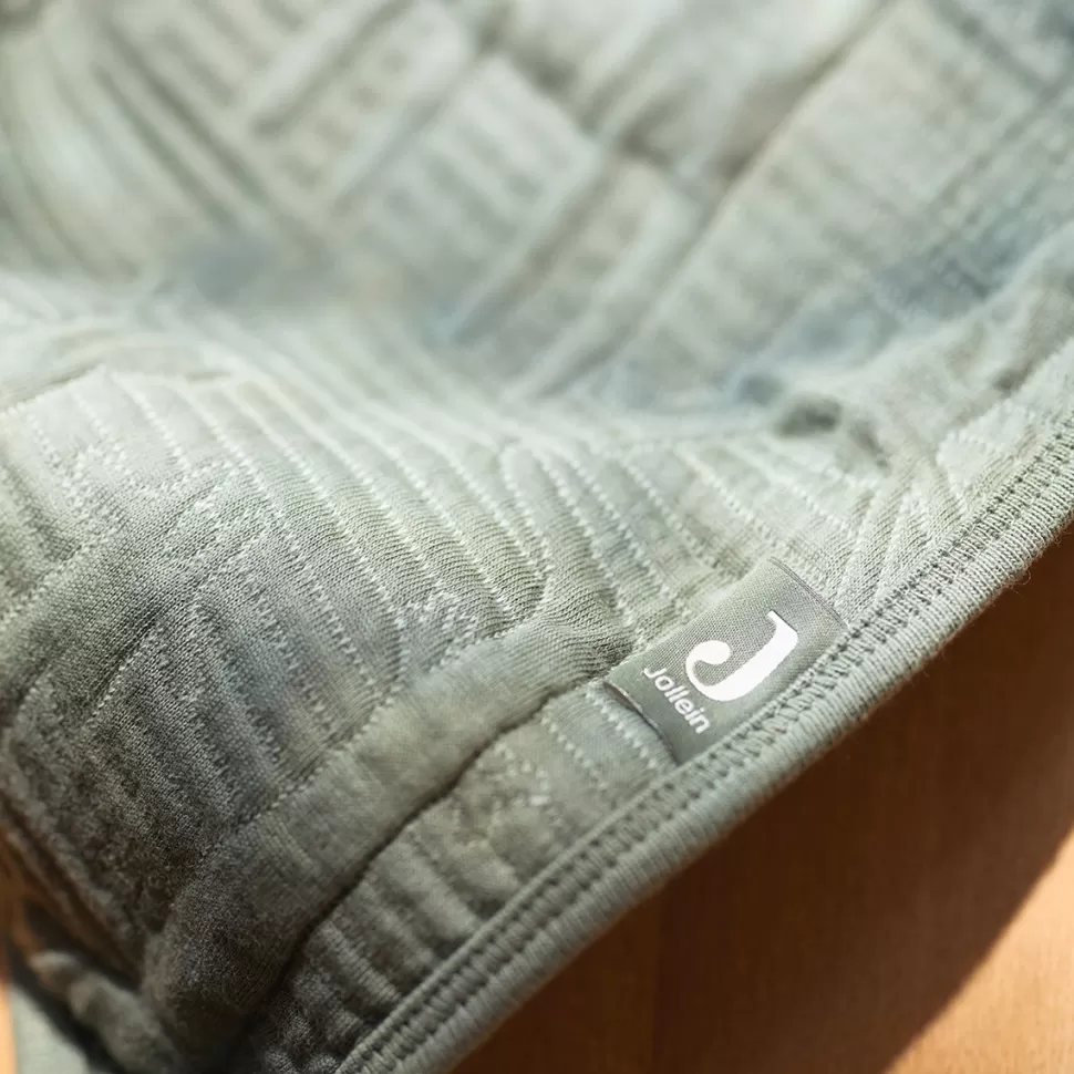 Jollein Literie Bébé>Couverture Berceau - Jungle Jambo Ash Green Laurel