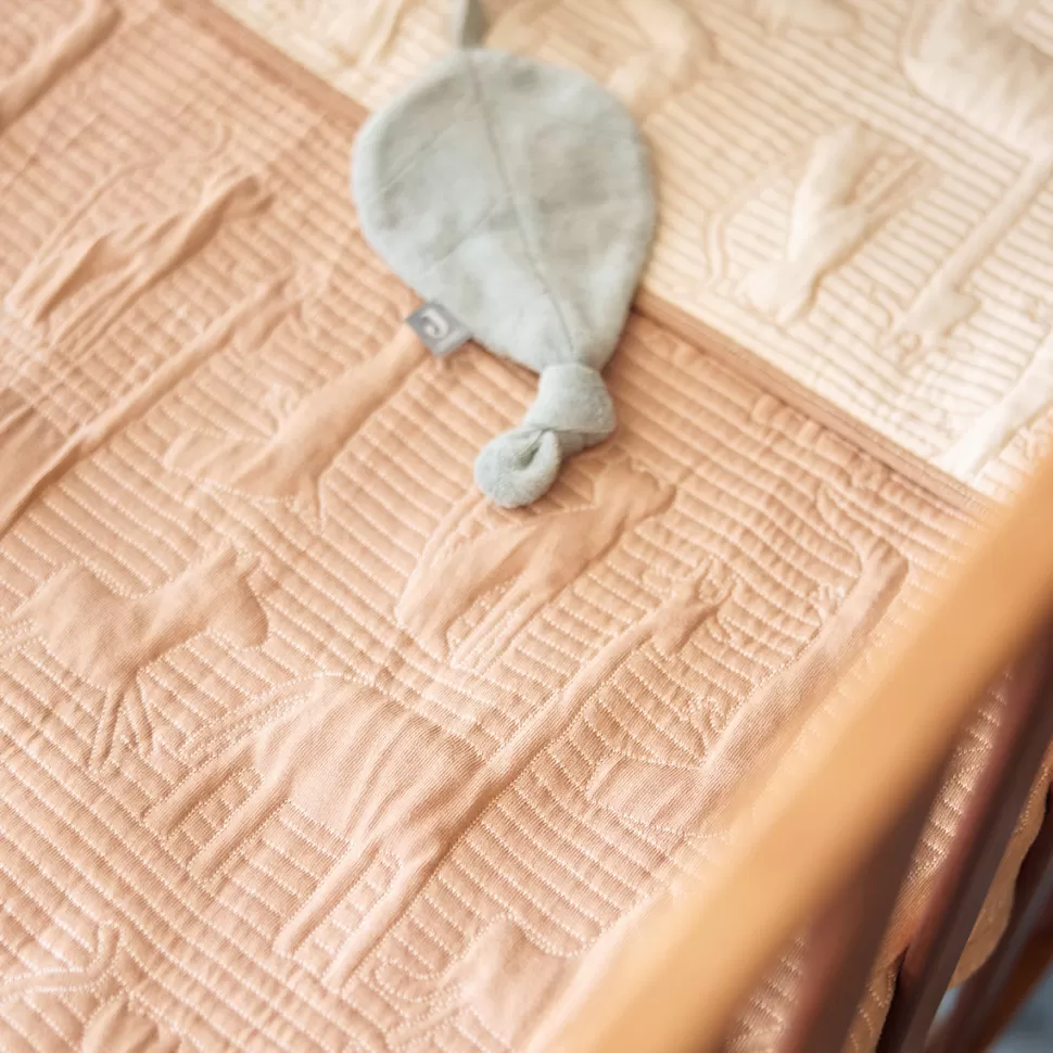 Jollein Literie Bébé>Couverture Berceau - Jungle Jambo Biscuit Oatmeal