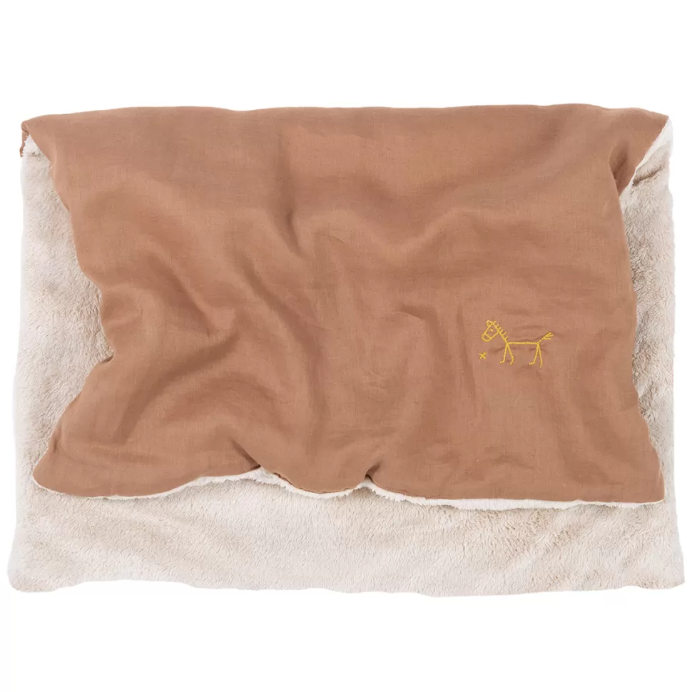 Nobodinoz Literie Bébé>Couverture L1N0 - Noisette
