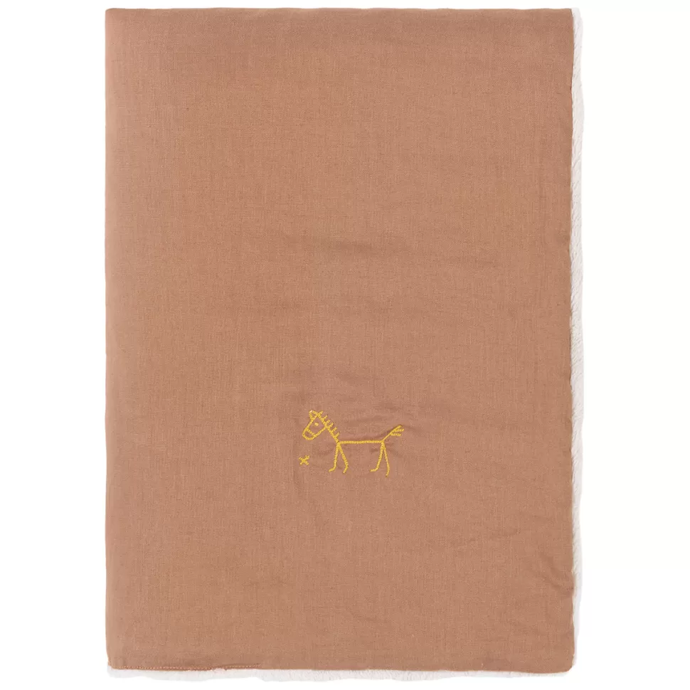 Nobodinoz Literie Bébé>Couverture L1N0 - Noisette