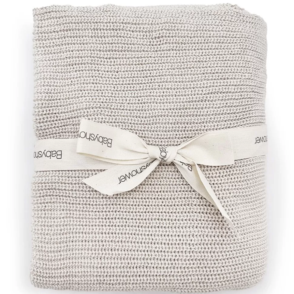 Babyshower Literie Bébé>Couverture Tricot - Beige