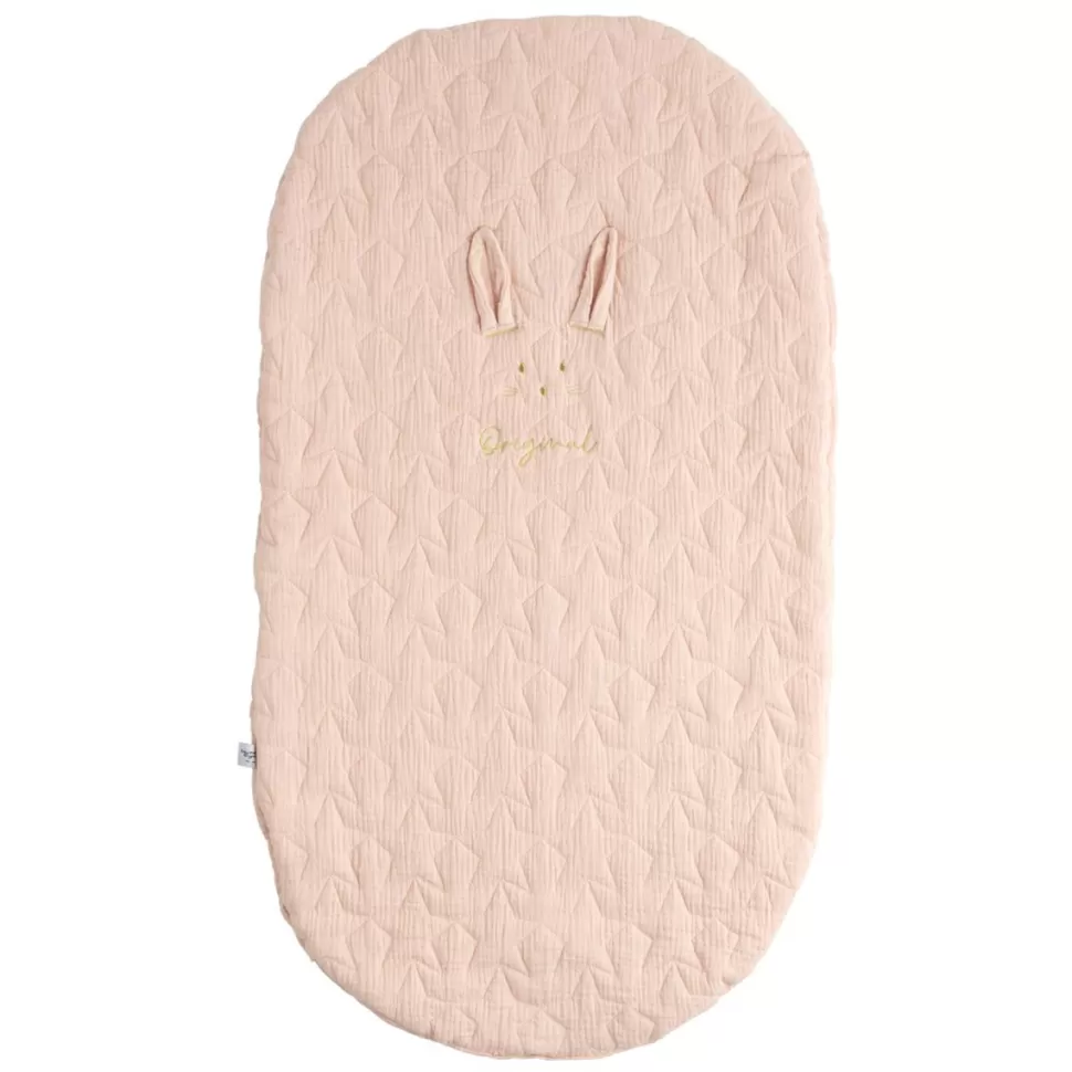 Sauthon Original Literie Bébé>Couvre Lit Original Berceau Galopin - Rose Quartz