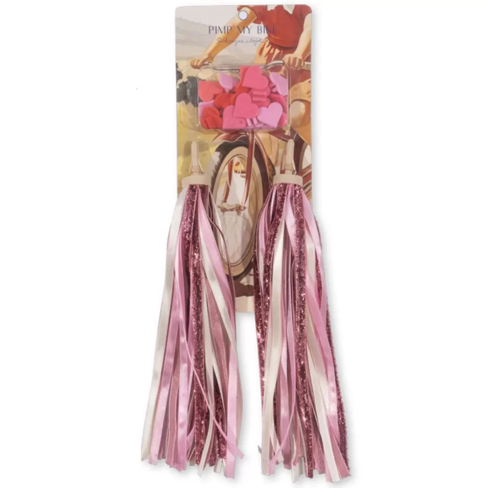 Konges Sløjd Trotteur & Porteur>Décoration pour Vélo - Pink Glitter