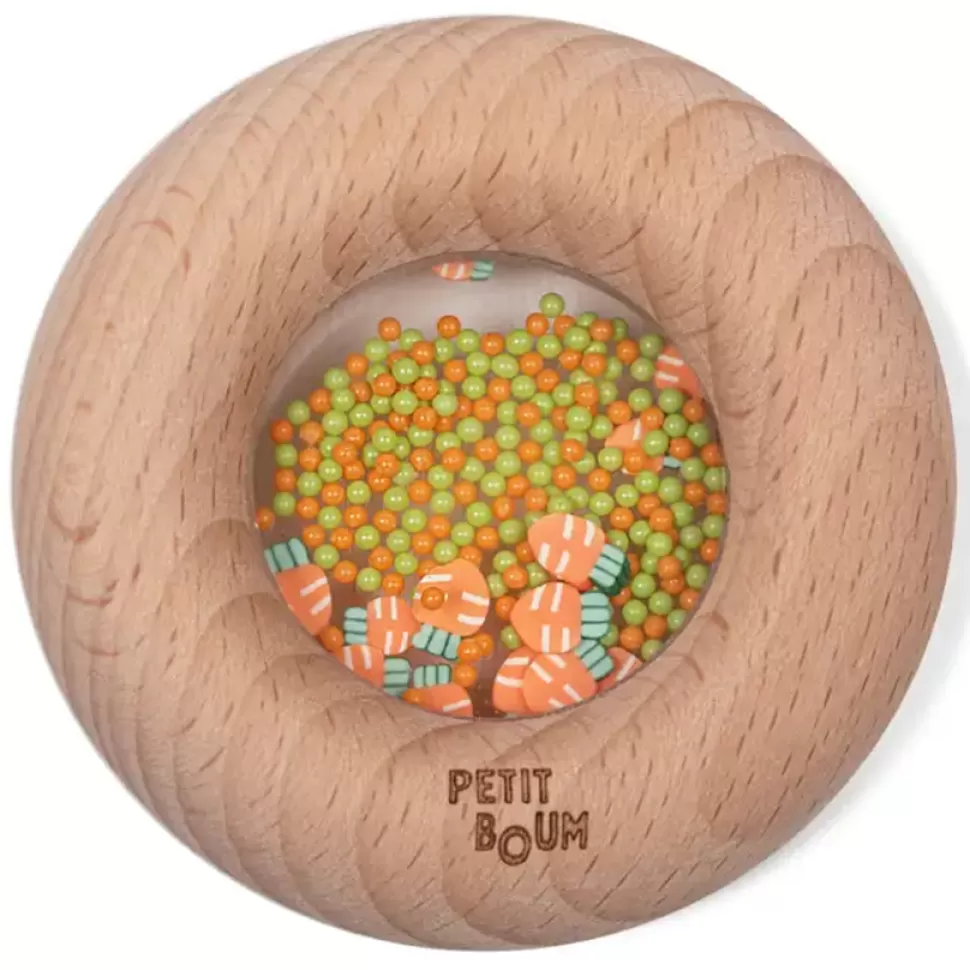 Petit Boum Hochet>Donut Sensoriel - Carottes