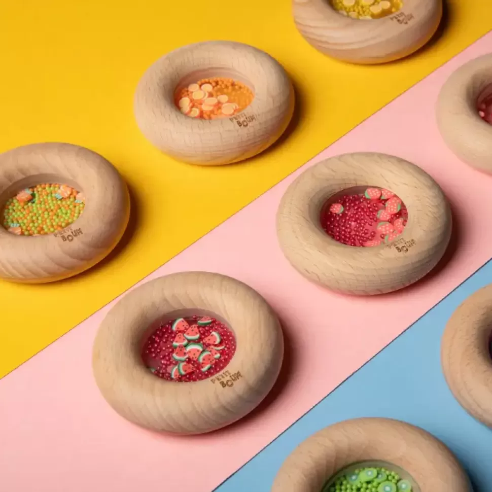 Petit Boum Hochet>Donut Sensoriel - Carottes