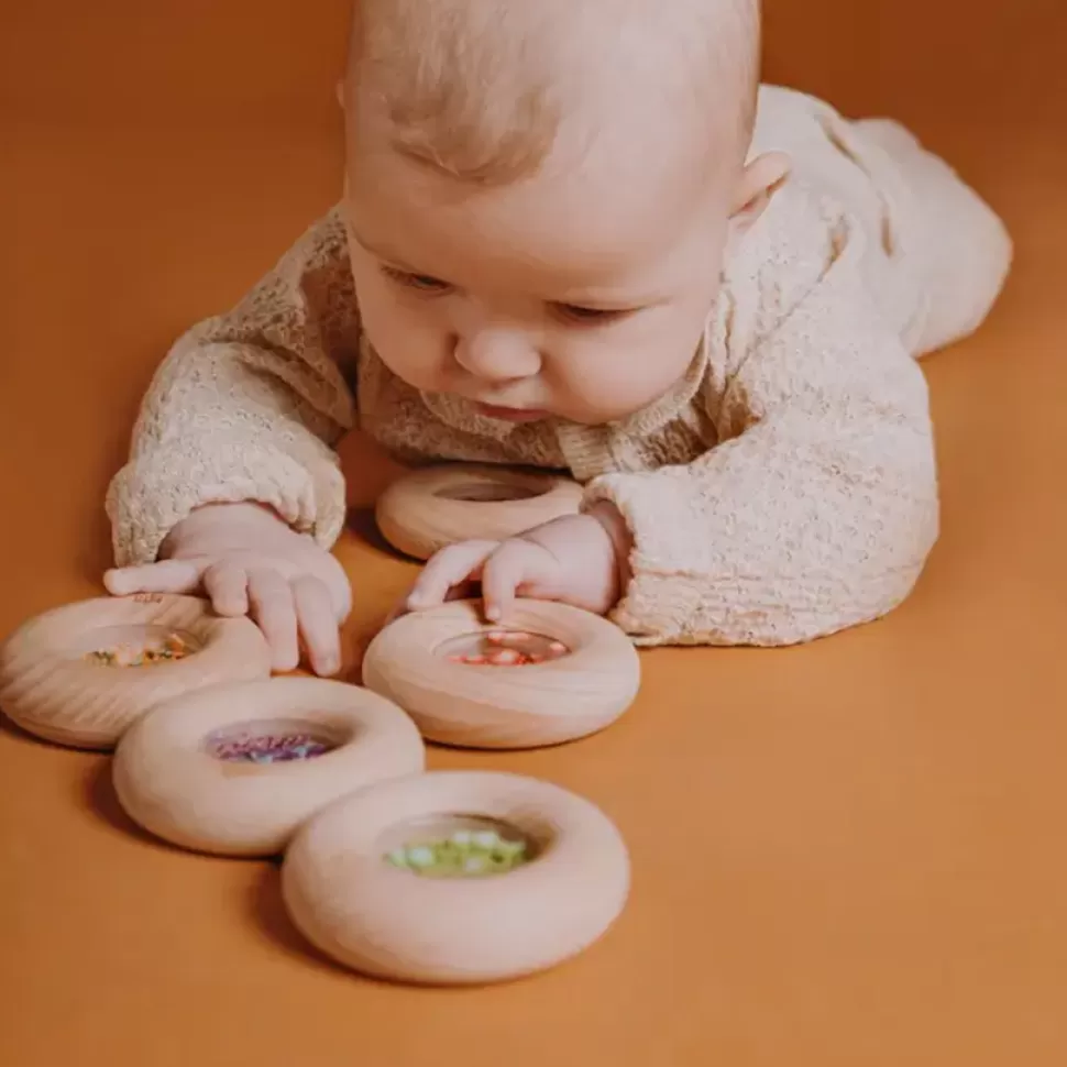 Petit Boum Hochet>Donut Sensoriel - Kiwis