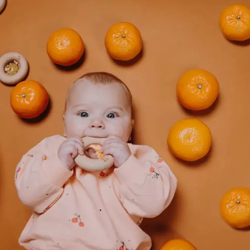 Petit Boum Hochet>Donut Sensoriel - Oranges