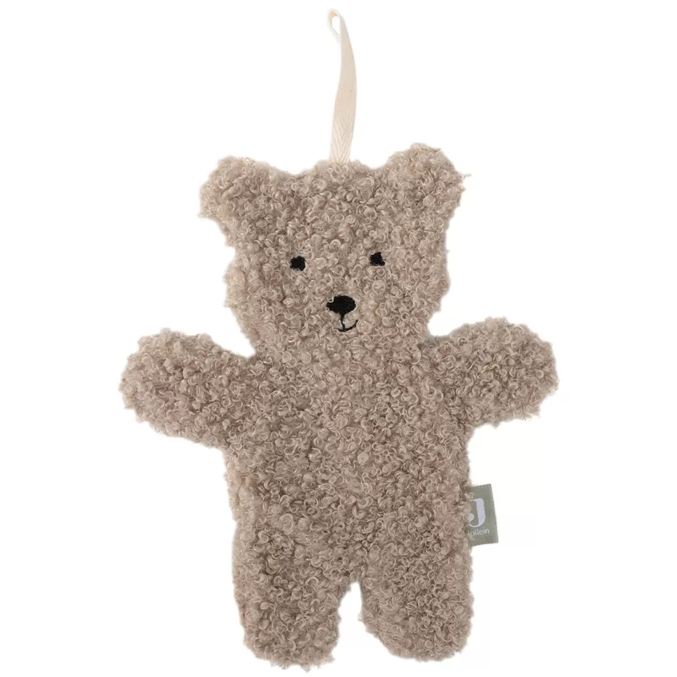 Jollein Succion>Doudou Attache Tétine Teddy Bear - Olive Green