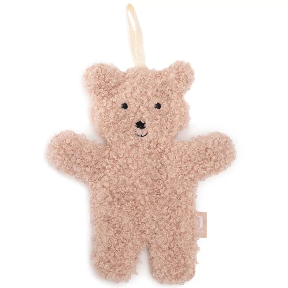 Jollein Succion>Doudou Attache Tétine Teddy Bear - Wild Rose