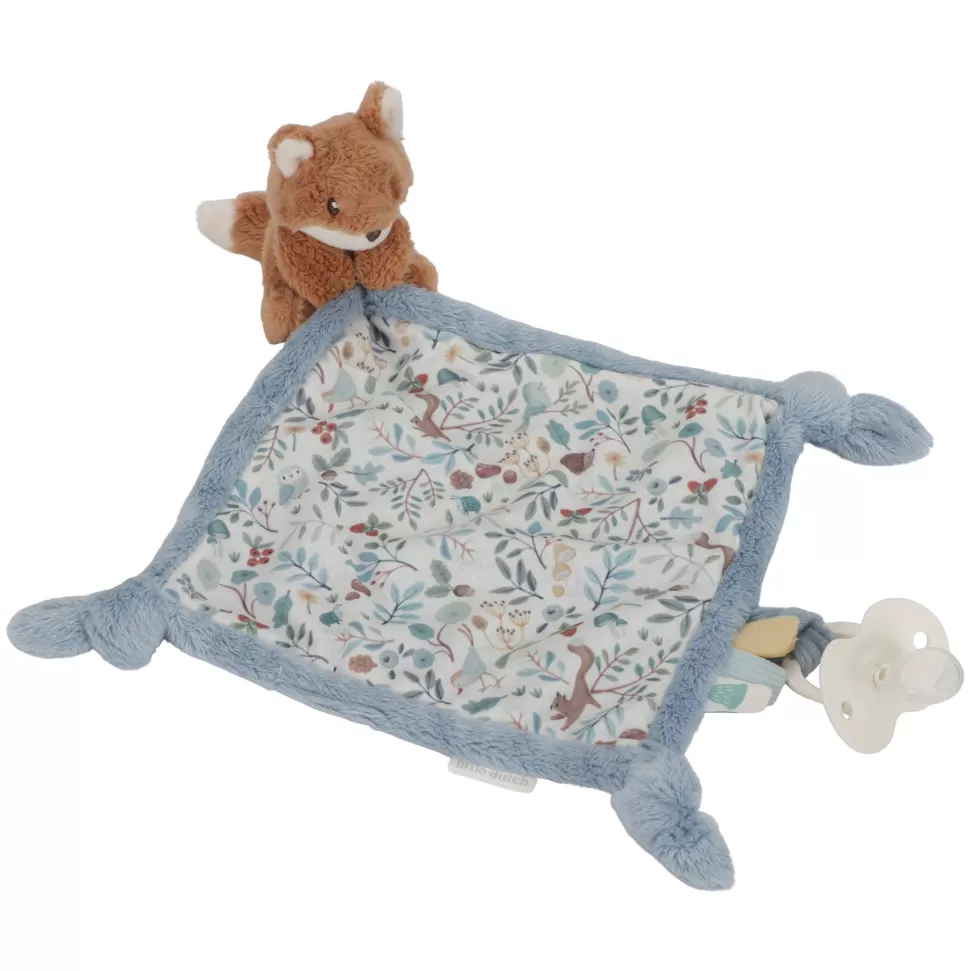Little Dutch Doudou>Doudou Carré Renard - Forest Friends