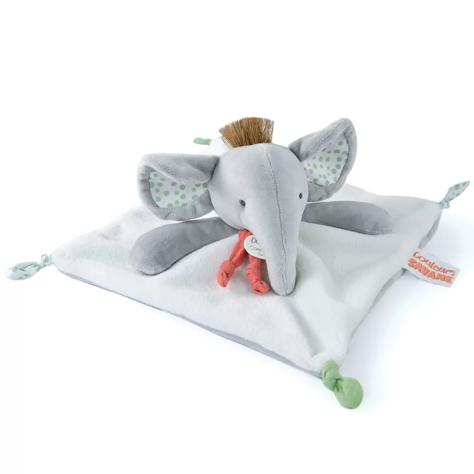 Doudou et Compagnie Doudou>Doudou Eléphant Couleurs Savane