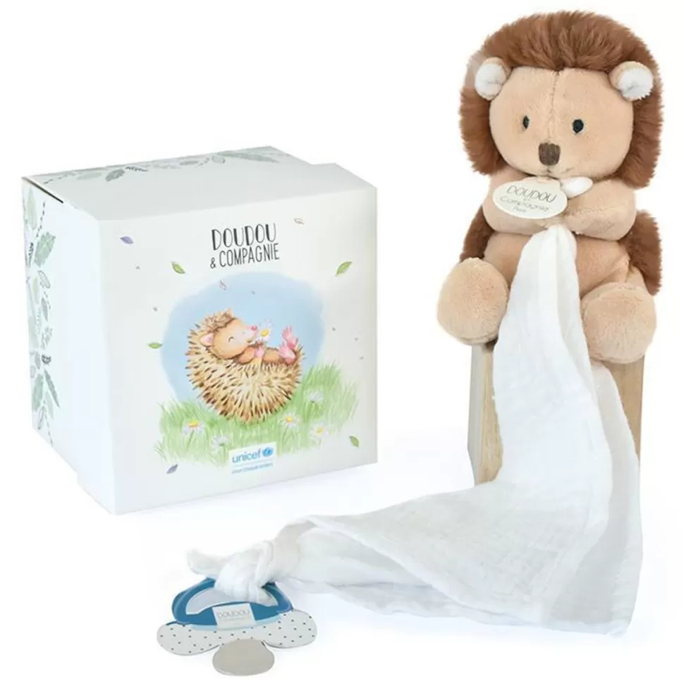 Doudou et Compagnie Doudou>Doudou Hérisson UNICEF