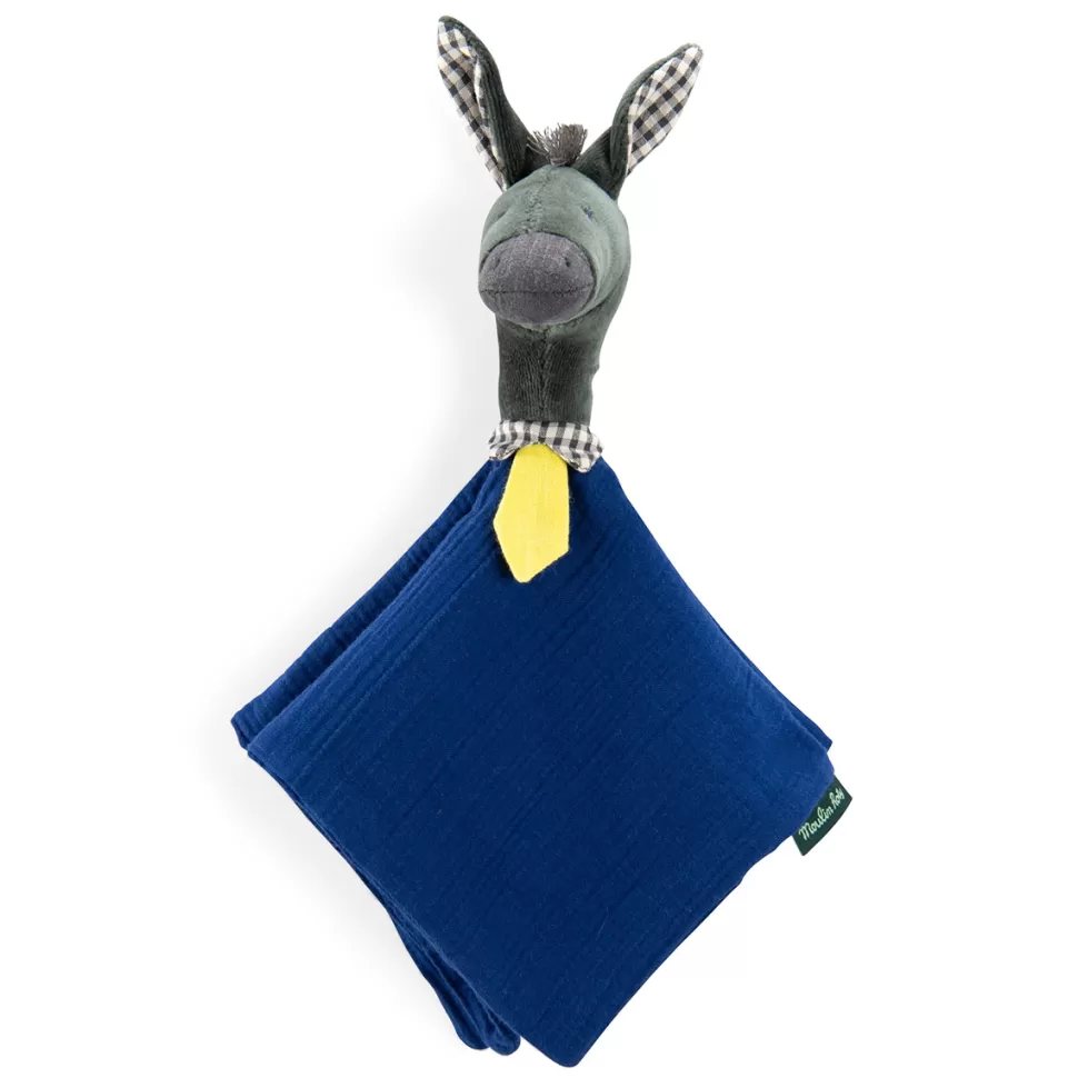 Moulin Roty Doudou>Doudou Lange Âne - Pomme des Bois